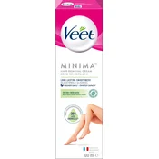 Veet Minima krema za odstranjevanje dlak, telo in noge, suha koža 100 ml