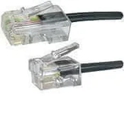 RJ11-RJ45 3M M/M črn