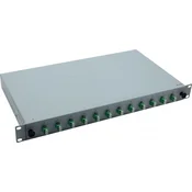 Helos 375552 1U omarni regal, siv