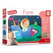 Náučná hra pre najmenších Baby Form Educa Učíme sa tvary a farby od 24 mes