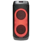 MICROLAB Karaoke zvucnik PT802W, 200W, Bluetooth, LED, 4400mAh, TWS, Aux, USB, microSD, Crni + 2 Mikrofona