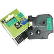 Fenix D1-45019Bk/G ZELEN trak - ČRN izpis, 12mmx7m, nadomešča trak DYMO 45019 D1
