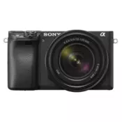 Sony Alpha 6400 fotoaparat kit (sa 18-135mm objektivom), crni (ILCE6400M)
