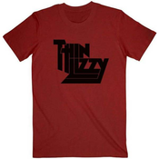 Thin Lizzy Logo Red XL Majica