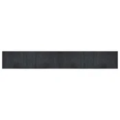 Vidaxl Preproga pravokotna siva 60x400 cm bambus