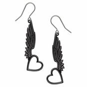 Uhani ALCHEMY GOTHIC - Passion Wings of Love - E465