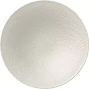 Villeroy & Boch Krožnik z dvignjenim robom Manufacture Rock 29 cm, bel (6 kos)