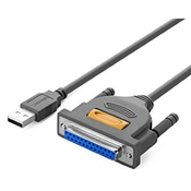 GREEN CONNECTION USB 2.0 kabl - Paralel LPT SUB D-25 1.5m