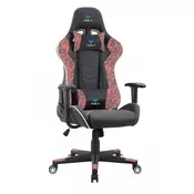 Stolica AULA F1007 Black Red