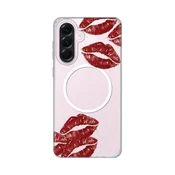 Maska za Samsung Galaxy A56 Kisses Print Magsafe A566B, Šarena