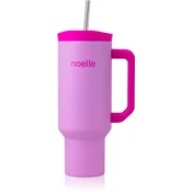 Noelle Tumbler lonček iz nerjavečega jekla s slamico Pink 1 kos