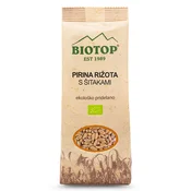 MEŠANICA ZA PIRINO RIŽOTO S SHITAKE GOBICAMI IN ZELENJAVO BIOTOP BIO, 400 g