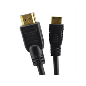 Xwave HDMI kabl/4K/1.8m dužina/pozlaceni konektori/crni ( NT001 1,8m )