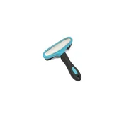 M PETS Cetka za pse, 15x17cm, Dvostrana, Plavo-crna