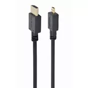 Cablexpert HDMI kabel HDMI-micro na HDMI 1,8m, (20443506)