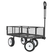 VEVOR Vrtni voziček 960x510x245 mm Črn