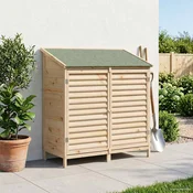 Vrtna Šupa Prirodna 106 x 56 x 113,5 cm Cvrsto drvo jele