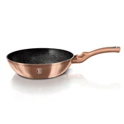 Berlingerhaus Wok s marmorno površino, 28 cm, Rosegold Metallic Line