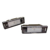 shumee Peugeot 1007 106 II 207 3008 307 308 I 406 407 508 607 807 Expert I II RCZ LED luči za registrsko tablico 2 kom. set
