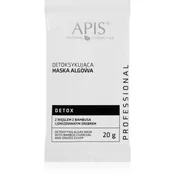 APIS Apis detox maska iz alg z bambusovim ogljem in ioniziranim srebrom 20 g