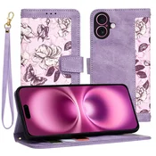Etui Techsuit FlipCraft za iPhone 16 Plus - mysterious purple