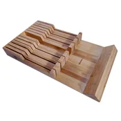 Storage holder for knives, made from bamboo, 42.5 x 24.5 cm - Zokura