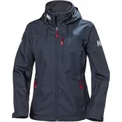 Helly Hansen W Crew Hooded Midlayer Jacket Navy M