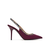 LOVE MOSCHINO Čevlji z visoko peto JA10429G1PIM0552 Bordo rdeča