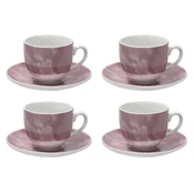 Tognana Set šoljica za kapucino Colorplay, 4 komada, Roze