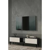 Hanah Home TV komoda Didema 150, 150 cm, antracit / travertin