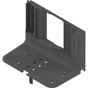 BLUM SERVO-DRIVE pritrdilni kotnik, 1-delni, 95x83, umetna masa, temno siva