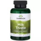 Milk Thistle, 250 mg, 120 kapsula, Swanson
