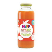 Voćni sok s mrkvom 100% organski 330ml Hipp
