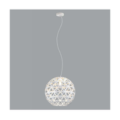 Luster na sajli FROZEN 1xE27/60W/230V precnik 50 cm beo