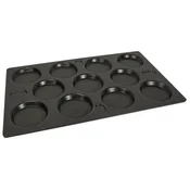 11-cavity baking tray, aluminum, 53 x 33 cm, GN 1/1 - AMT Gastroguss