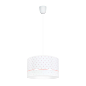 Deciji luster PIKKI 1xE27/60W/230V roze