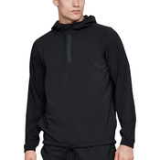 Jakna s kapuco Under Armour UA Baseline Woven Jacket-BLK