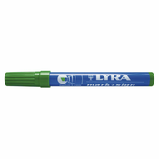 permanentni Marker LYRA 111, debelina črte 2-6 mm, zelen, poševna konica