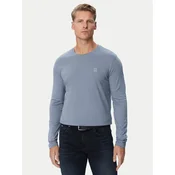 BOSS Majica z dolgimi rokavi Tacs 50512111 Modra Regular Fit