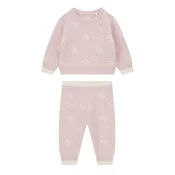 Guess Komplet pulover in hlače iz blaga A6BG03 Z1320 Kremna Regular Fit