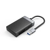 Orico Orico CL4D-A3 čitalnik kartic USB-A 3.0 SD/microSD/CF/MS, 5 Gb/s, črno-srebrn
