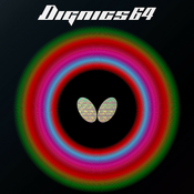 Guma Butterfly Dignics 64 črna, 1,9 mm