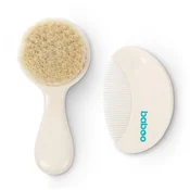 Baboo Baby Hair Brush and Comb Set set za lase za otroke od rojstva 2 kos