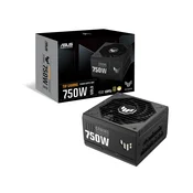 ASUS Napajalnik Asus TUF Gaming Gold 750 W 130 W 80 Plus Gold RoHS Modularno ATX