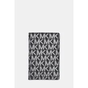 Etui za kartice Michael Kors črna barva, 39F5LHDD1L