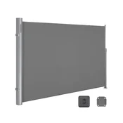 SONGMICS Stranski nadstrešek 180x400 cm siva, (5000248662)