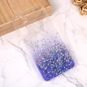 Maska za Samsung Galaxy A15 5G Silikonska Glitter ljubicasta