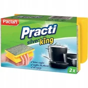 shumee Paclan Practi Silver King gobice za posodo 2 kosa 136664