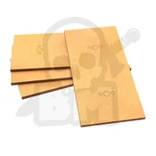 shumee GSTU366385 MDF pravokotna podlaga 100x50 mm pakiranje 4