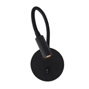 JACO ZIDNA LAMPA LED 3 WattW/3000K/190lm/IP20/CRNA